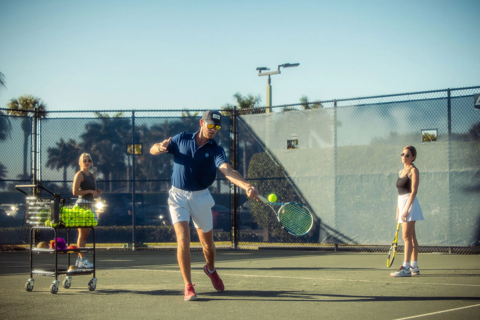 Tennis facilities at Boca Woods Country Club